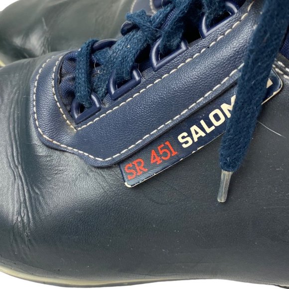 Vintage Solomon SR451 Cross County Skiing Shoes Women’s size Eur 44 US 9.5 - Picture 6 of 12